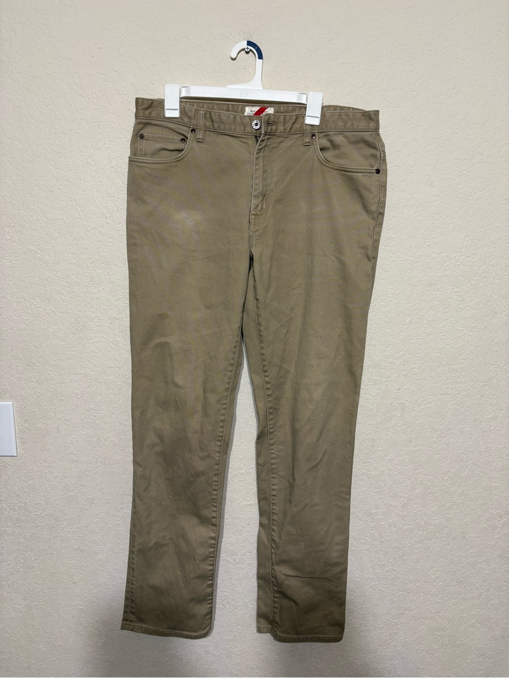 Best Made Co. Men's Straight Jeans in Olive Brown